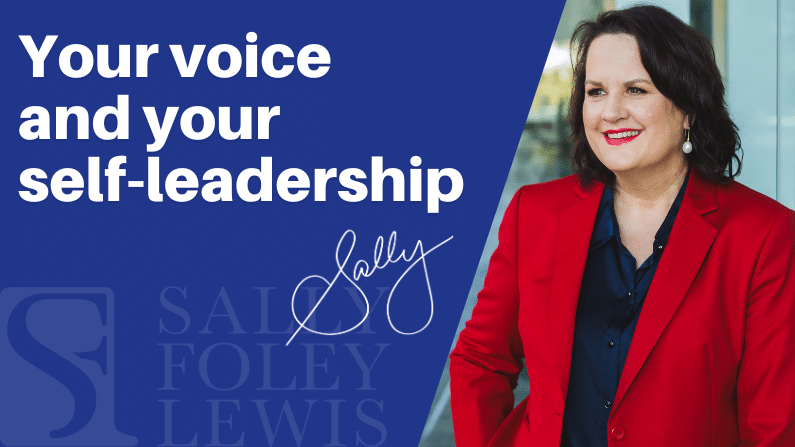Your voice and your self-leadership